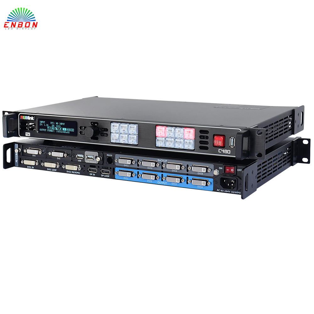 RGBlink Venus X1 Pro E（C480）4K用于LED显示的开关和缩放视频处理器