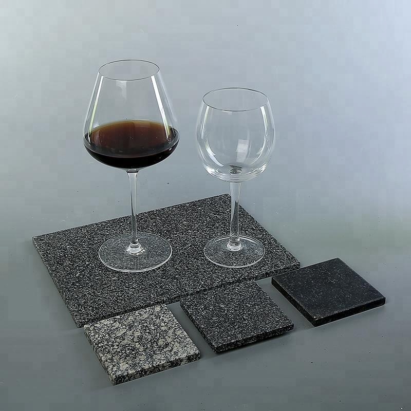 natural stone coaster for elegant hand cut glass