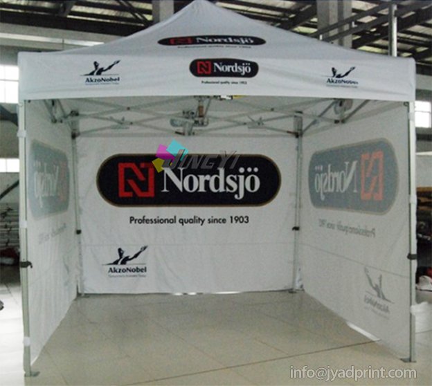 Exhibition Tent 40mm Easy POP up Folding Tent Aluminum Hexagon Advertising 3x3 POP up Tent 3x3 Outdoor Frame