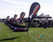 POP up A-Frame Banner, Portable Folding Pop up A-Frame Outdoor Sports/Event/Advertising/Exhibition/Tradeshow Display Flag Banner