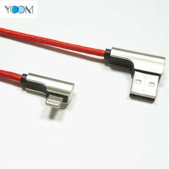 90 Degree USB Charging Cable for IPhone