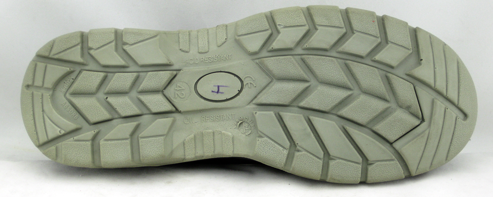 Low ankle microfiber leather pu sole industrial work shoes