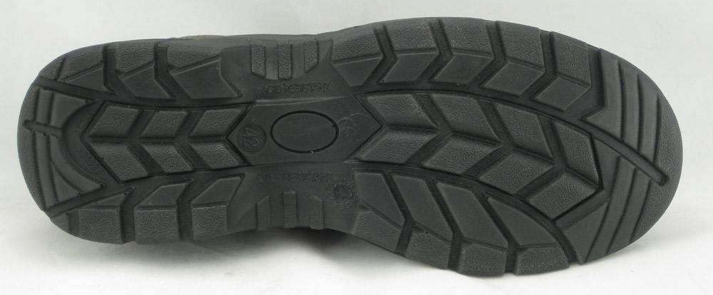 Best selling PU nubuck leather safety shoes factory