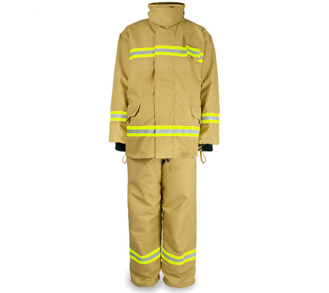 China Fire fighting Suit with flame retardant and waterproof EN ...