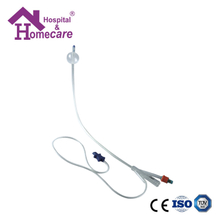 HK01d 100% Silicone Foley Catheter With Temperature Probe