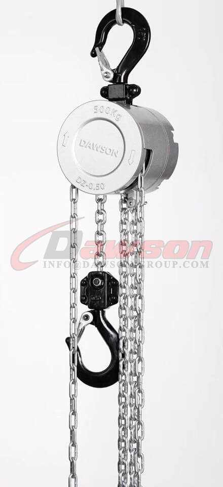 250KG Mini Aluminum Alloy Chain Hoist, Chain Block for Construction Site Lifter - China factory 250KG Mini Aluminum Alloy Chain Hoist, Chain Block for Construction Site Lifter - China factory