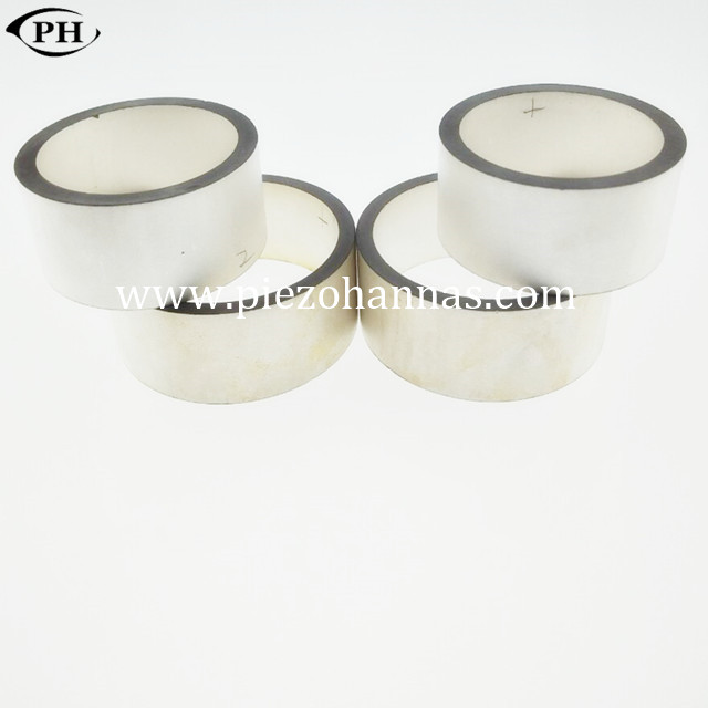 Dimensión de una variable de alto rendimiento Pzt de cerámica piezoeléctrico 8 del anillo para la ignición
