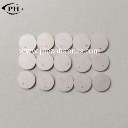 Discos piezoeléctricos de soldadura de 50 mmx4mm con materiales P4 para la recogida de guitarra