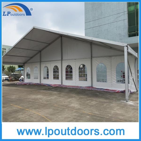 Carpa de alta calidad para almacenamiento de aviones, carpa transparente de 18m de alcance
