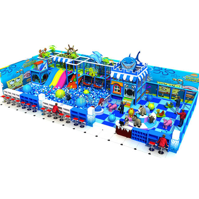 Ocean Themed Adventure Children Indoor Playground Equipment