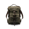 Fashion Leisure Waxed Canvas Backpack for Campus and Student