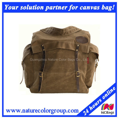 Fashion Leisure Casual Canvas Backpack for Men and Traveling