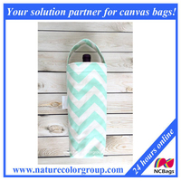 Canvas Wine Carrier Bottle Bag Wine Tote Bag Wine Gift Bag