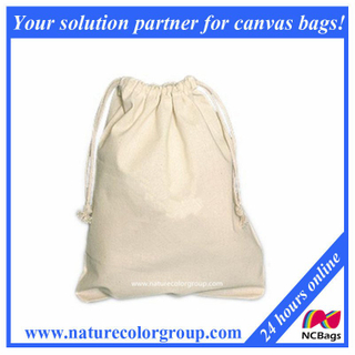 Large Cotton Drawstring Pouches for Gift
