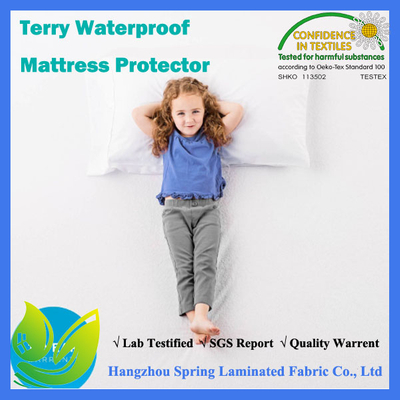 2016高质量特里床垫保护者防水和低变应原的床垫保护者