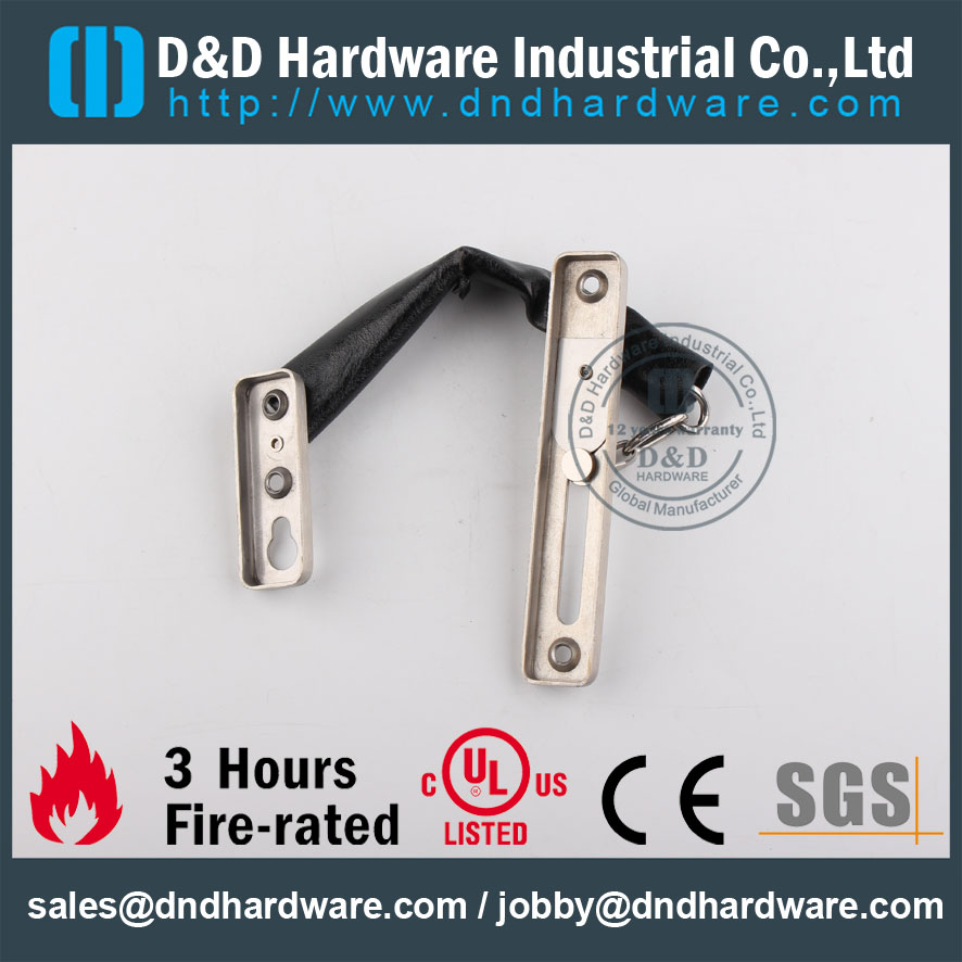 Cadena de la puerta de seguridad de acero inoxidable 304 polaco para el interior del hotel Door-DDDG004