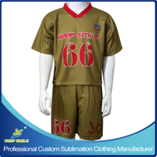 Custom Sublimated Lacrosse Uniforms with Game Jersey and Short