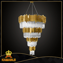Lámpara moderna cristalina del hotel de la decoración de lujo (KA1623-625)