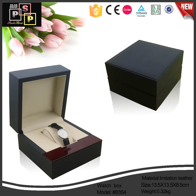 PU leather one watch watch boxes cases
