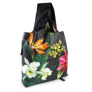 Foldable nylon duffle bag