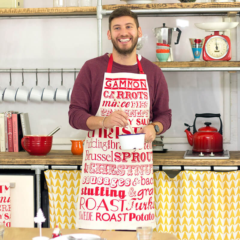 Christmas Dinner Apron for adults