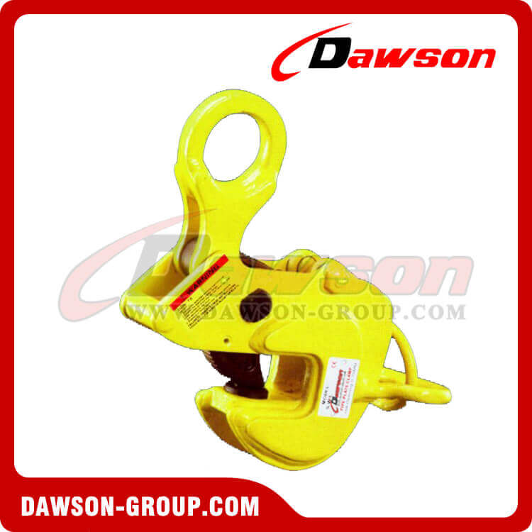 Horizontal Plate Clamp with Lock Device, Steel Plate Lifting Clamp