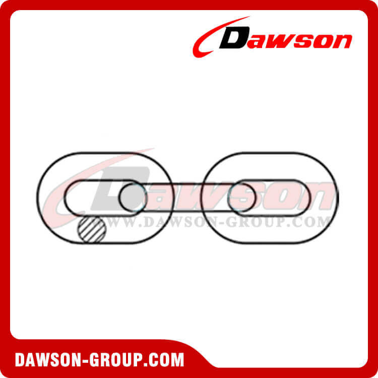 Grade 100 High Level Strength Lifting Round Alloy Load Chain for Hoist