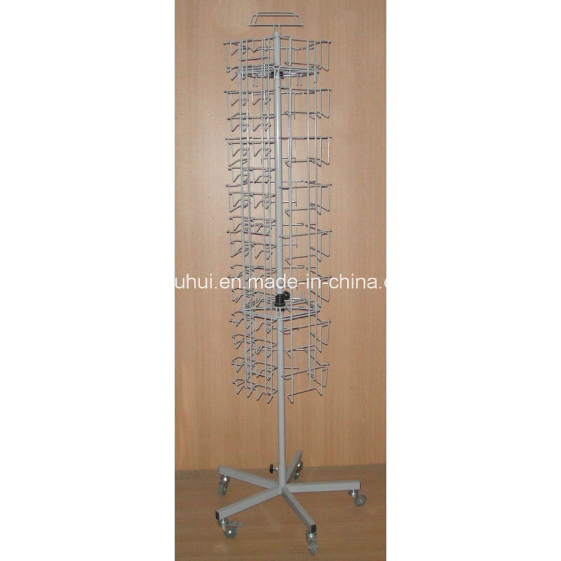 5 Sided Floor Rotating Card Stand (PHY2026) Buy Rotating Card Stand