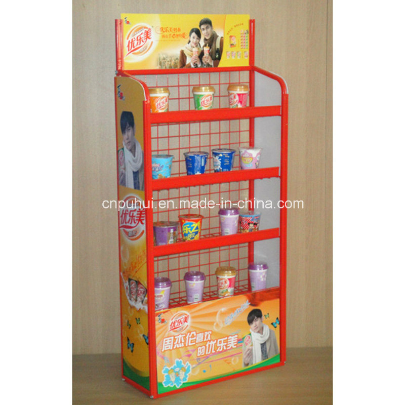 Floor Standing Ajustable Snack Food Rack (PHY1001F) Buy Snack Food