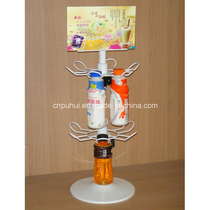 Bottled Drink Counter Spinner Fixture (PHY1018F)