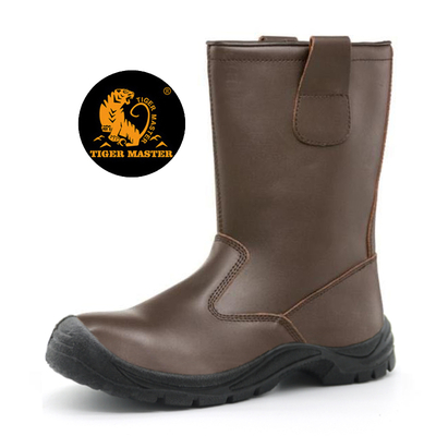 CE steel toe prevent puncture welding boots without laces