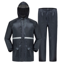 100% Waterproof Polyester PVC Coating Reflective Raincoats