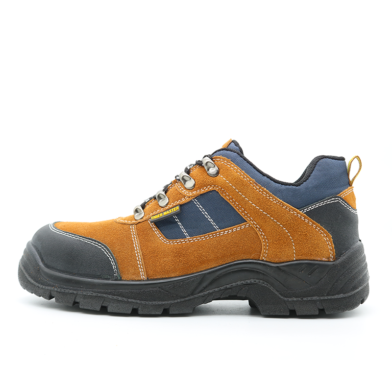 Sbp Leather Sport Style Safety Resistant Shoes Protective with Steel Toe Cap