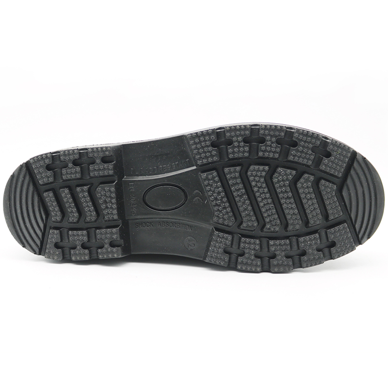 6 inch brown non-slip steel toe anti puncture safety boots for sale