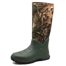 Anti Slip Oil Acid Resistant PU Safety Rain Boots Composite Toe