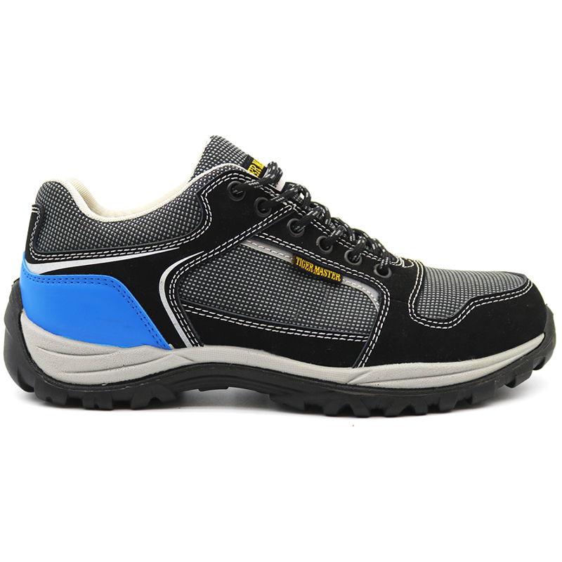CE Anti Slip Fiberglass Toe Airport Safety Work Shoes Sport