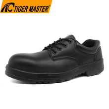 Black Anti Slip Men Executive Safety Shoes with Composite Toe