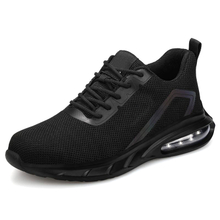 Shock absorber puncture proof men fashion sport safety shoes sneakers for men
