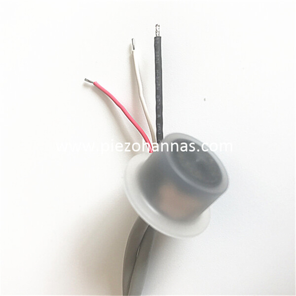Transductor ultrasónico de carcasa de PVDF de 200Khz para medidor de gas ultrasónico