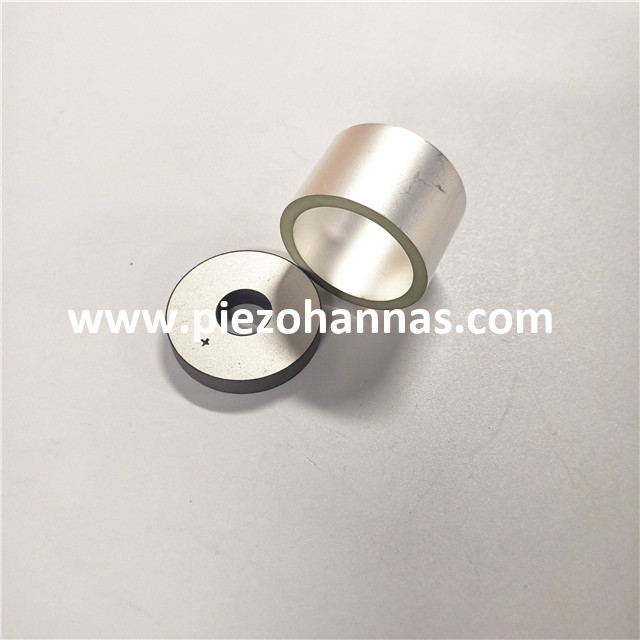 Anillo piezocerámico del transductor piezocerámico del perno piezoeléctrico Pzt8 para el transductor ultrasónico