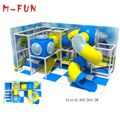 Kids Plastic Indoor Playground Equipment With Ball Pool