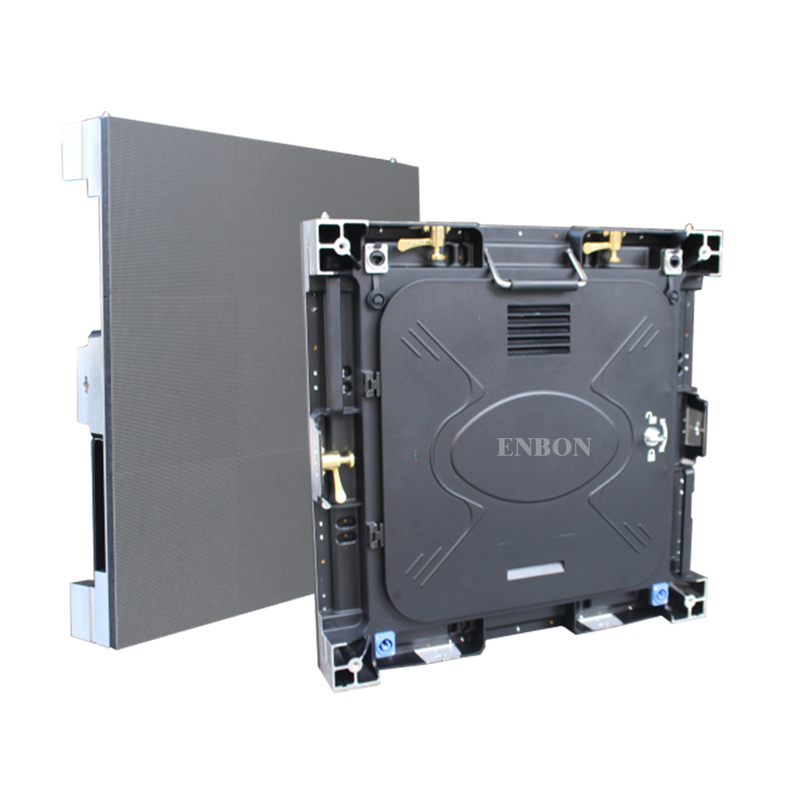 P2.0 Super HD interior de 576x576 mm, fundición a presión, pantalla de video, pared
