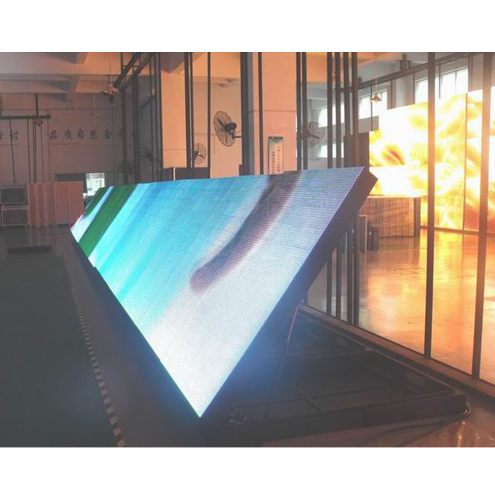 Dispositivo de barra hidráulica P10 Frente abierto Gabinete de labio Servicio frontal Tamaño personalizado Pantalla led para anuncios al aire libre