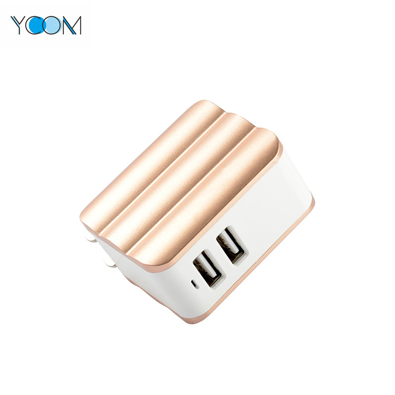 2 USB Port USB Charger Wall Charger for Mobile Phone