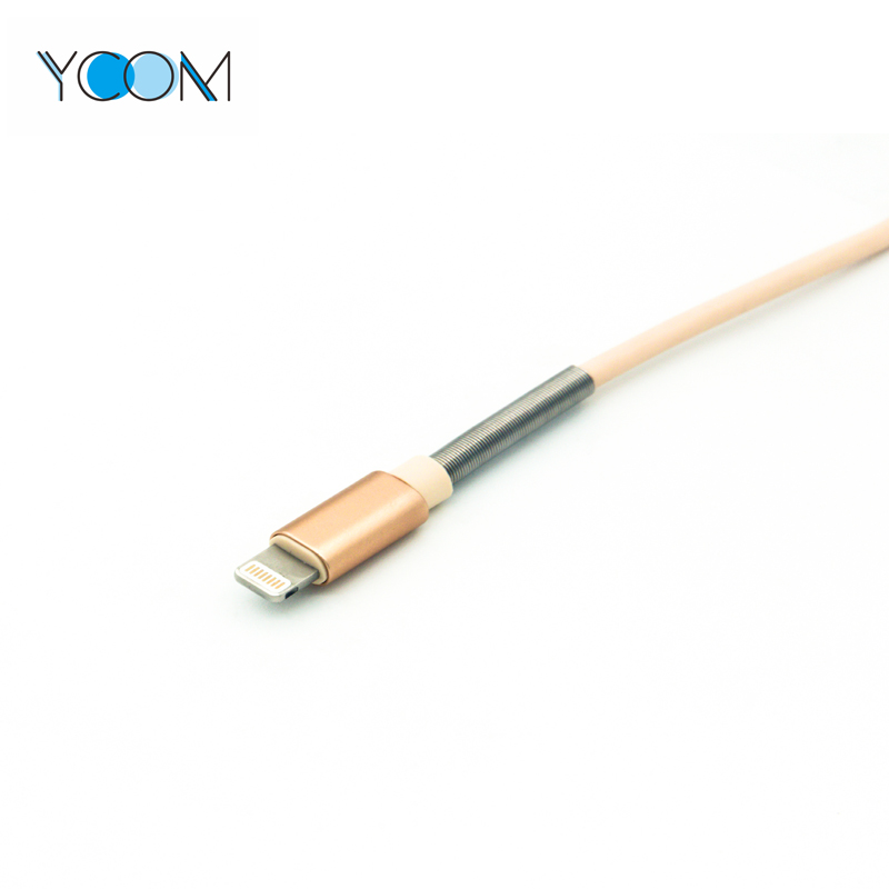 Cable de metal USB Lightning Lightning para iPhone