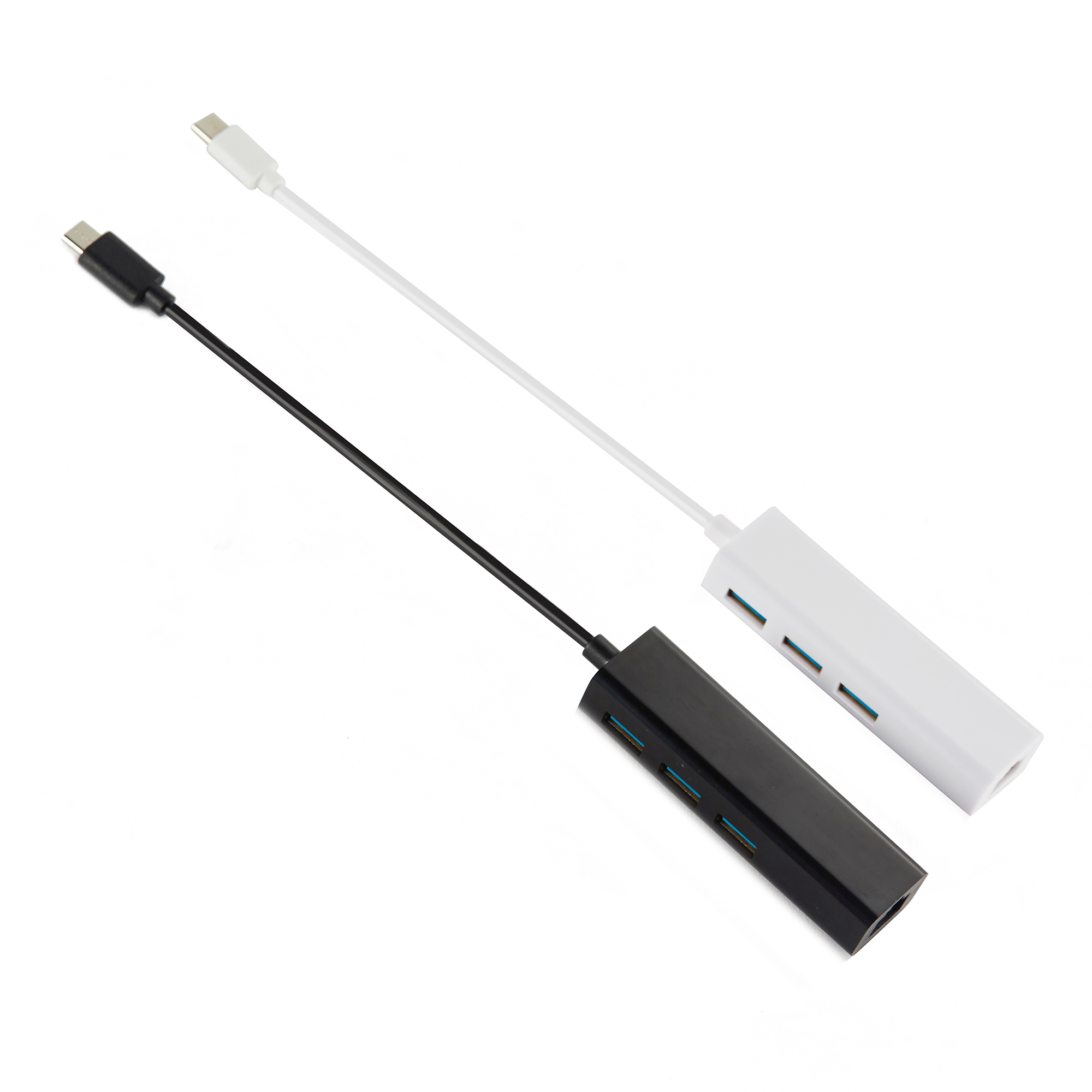 Mini Hub USB Tipo de aluminio Hub Hub tipo C para MacBook