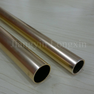Golden Anodized Aluminum Tube