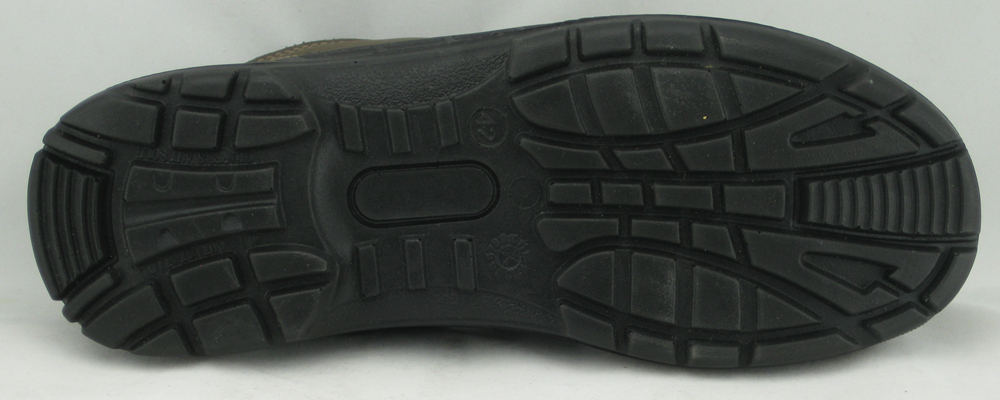 New design PU injection steel toe work shoes for men