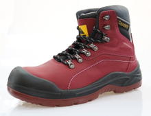 Cow split nubuck leather work safety boots shoes