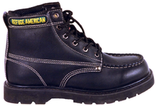 97130 oil full grain goodyear welted boots with steel toe